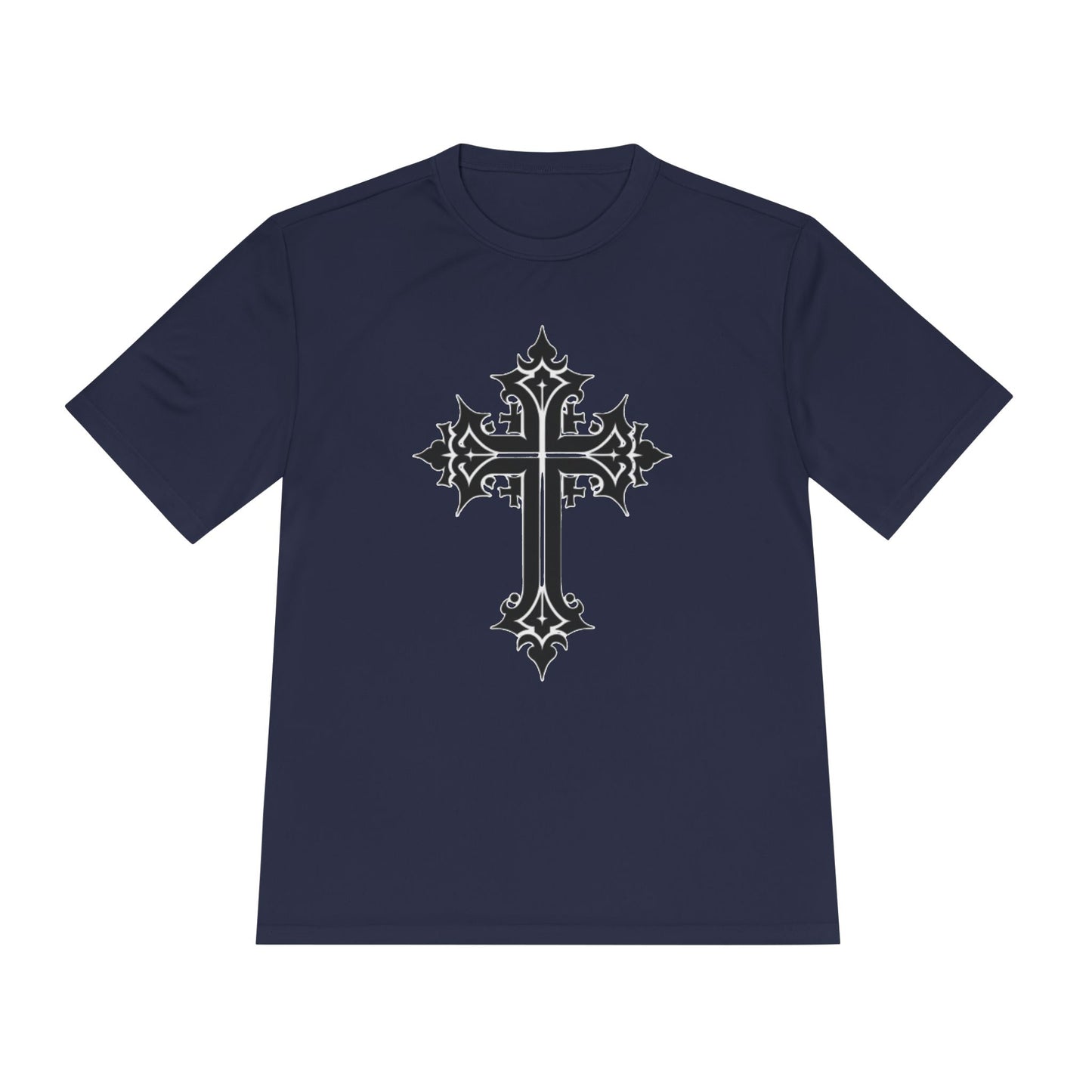 Cross Moisture Wicking Tee Shirt for Gym Grins