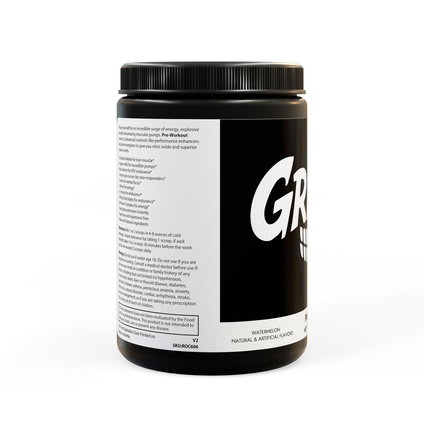 Pre-Workout Supplement, Watermelon (300g, 10.58oz)