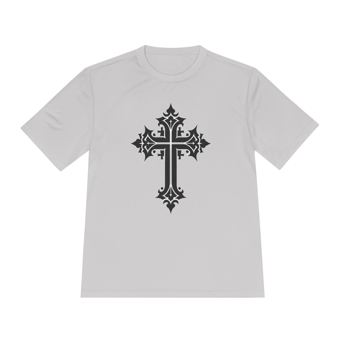 Cross Moisture Wicking Tee Shirt for Gym Grins
