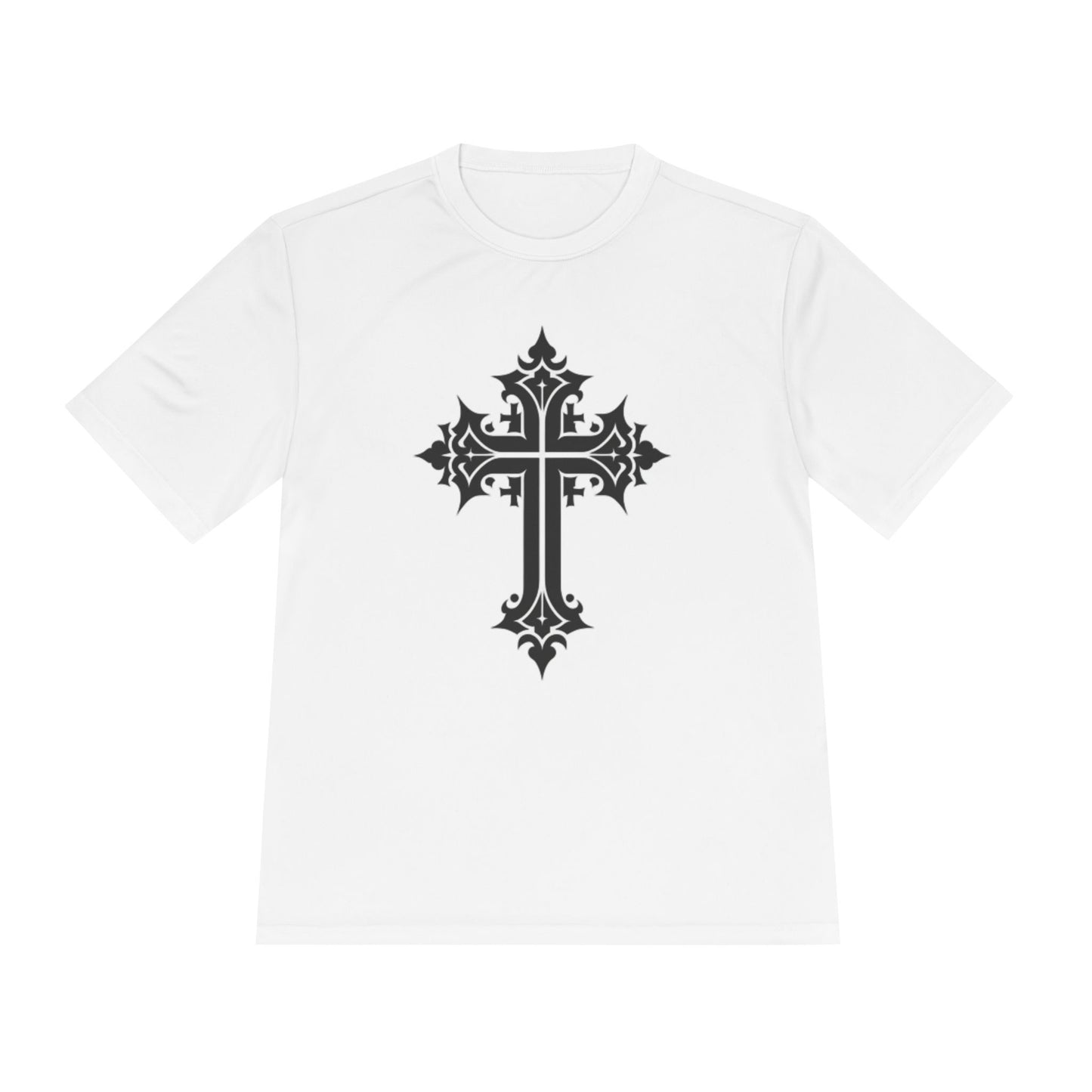 Cross Moisture Wicking Tee Shirt for Gym Grins