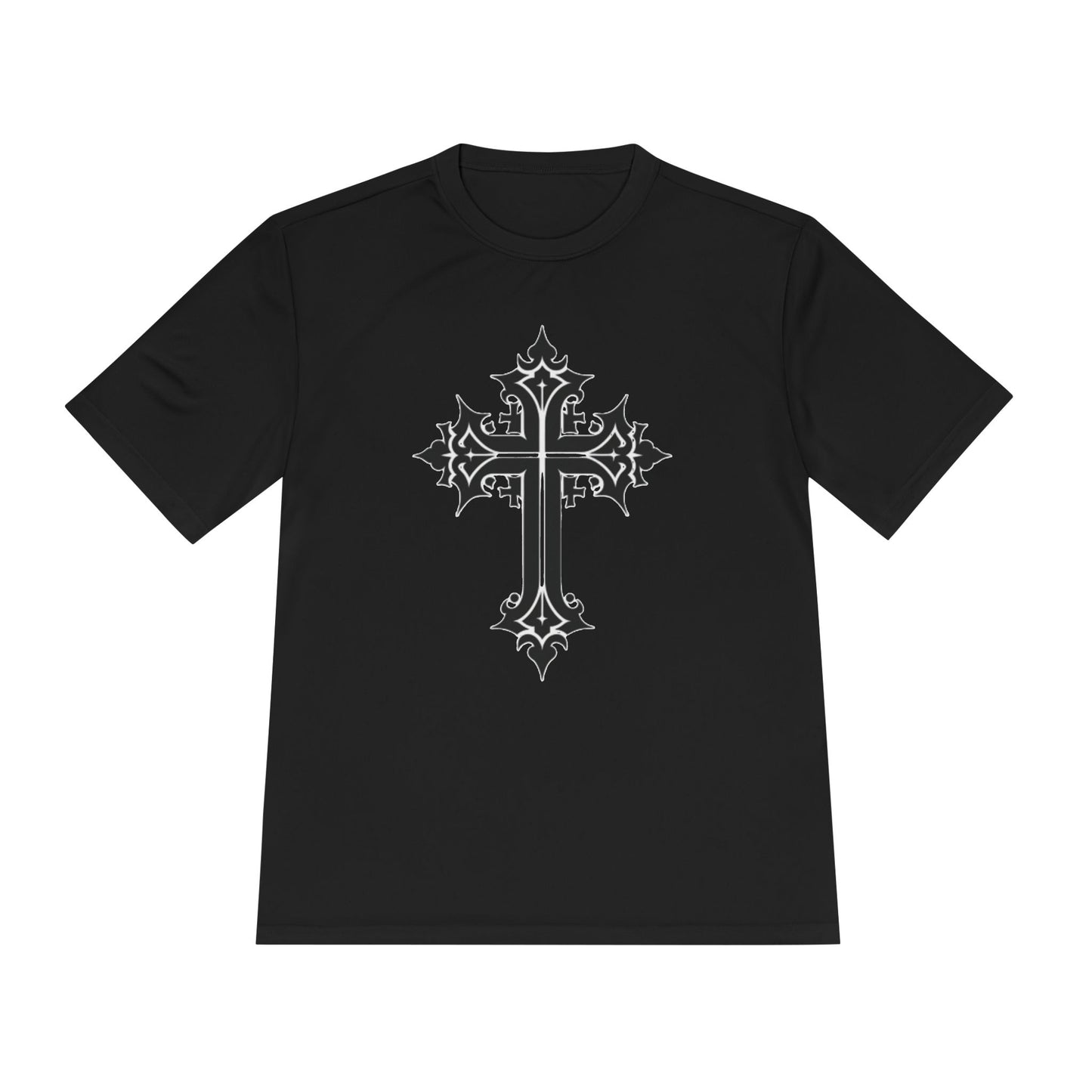 Cross Moisture Wicking Tee Shirt for Gym Grins