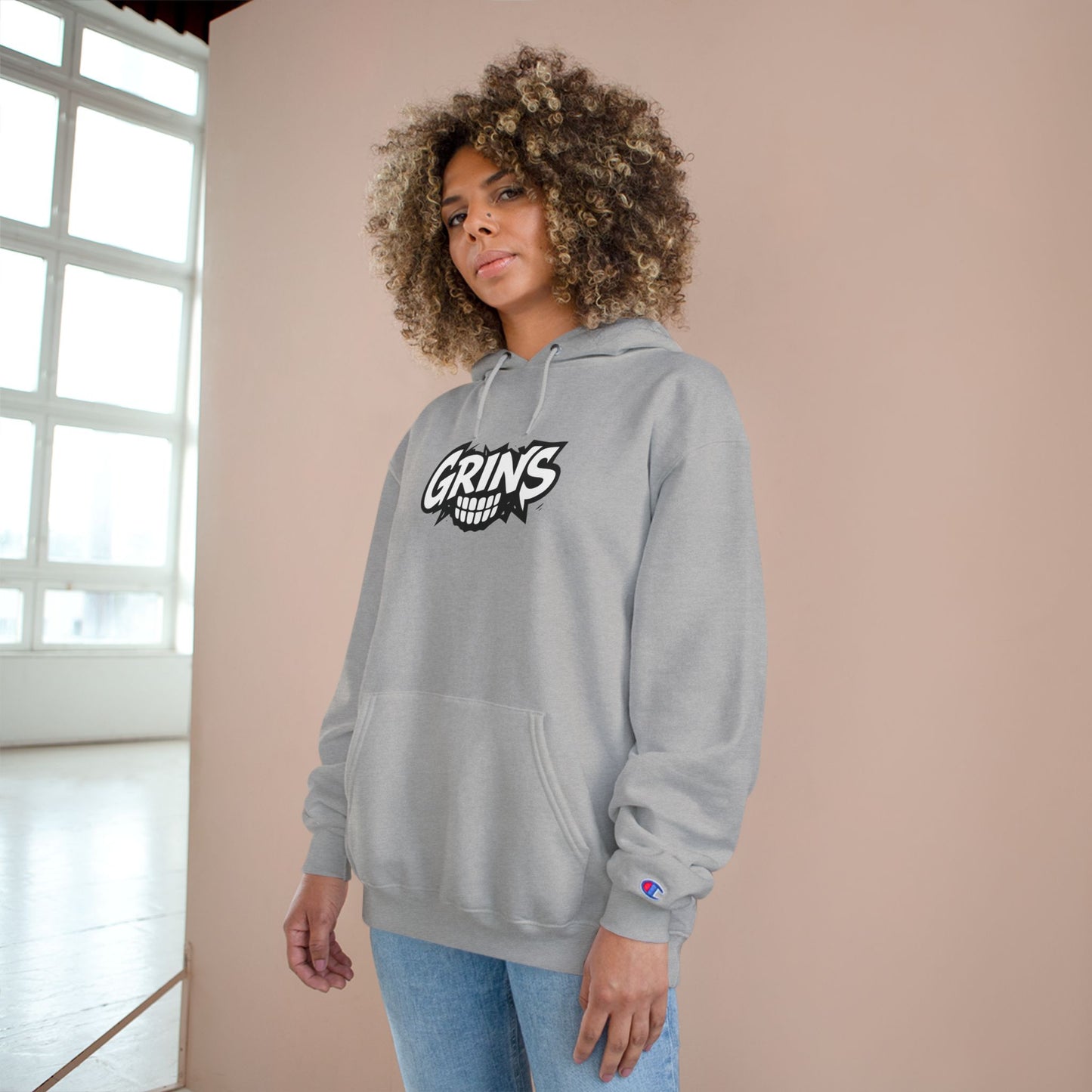 Gym Grins Champion Hoodie